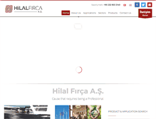 Tablet Screenshot of hilalfirca.com.tr